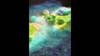 🎀DIY Ocean Style Moss Rug: Cozy and Fluffy!🎀 #PetOutfitProject #OceanStyleRugKit #YouTubeHomeDecor