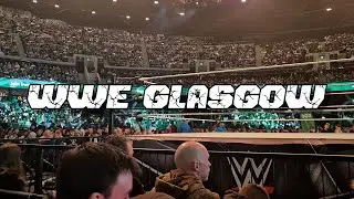 WWE GLASGOW Kevin Gets INSANE Ringside Action