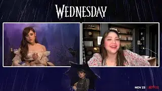 Paghahanda ni Jenna Ortega sa role na Wednesday Addams