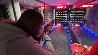 THE BEST SHOOTER IN LONDON 🔫 ‼️ #guns #alphagunslondon #travelblogger #thingstodoinlondon