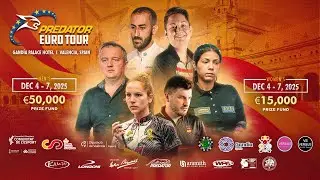 T2 ▸ W. LAIKRE - Y. H. SUN - Predator EuroTour SPANISH Open 2025 - Day 2