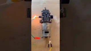Smoke producing device &bull; Dc motor new project