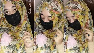 Arabian No Inner Cap Niqab Tutorial (Requested Niqab Style) 2019 | SwarnaLi TheFlyingCat 😍