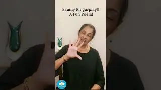 Family Fingerplay! A Fun Poem! #rhymes #kids #learning #kindergarten #singalong #notesnlines #bhfyp