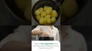 The Thermomix&reg; TM7: How to Peel Vegetables with the Thermomix&reg; Peeler Blade Cover.
