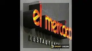 Acrylic led sign board
