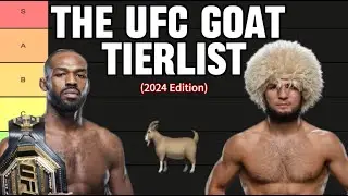 UFC Goat Tier List
