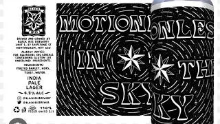 Motionless In The Sky - India Pale Lager - Black Iris Brewery - Craft Lager Review