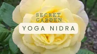 Secret Garden Yoga Nidra |  guided floral journey🪻~ 25 minutes with soothing music