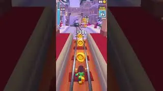 Subway surfers 2x speed game play in winterland new update #subwaysurfers #gaming #new#shorts