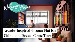 Inside an Arcade-Inspired 4-room HDB in Queenstown | Qanvast Welcome Home Tours
