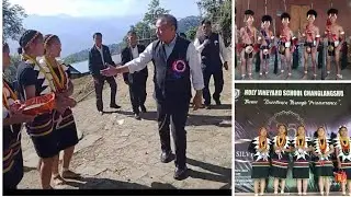25th silver Jubilee celebration of Holy vineyard school changlangshu // Naiba konyak MLA 55 AC Tobu.