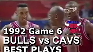 May 29 1992 Bulls vs Cavs game 6 highlights