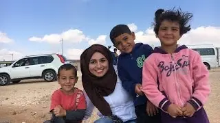 مخيم الزعتري - في مهمة مع ال UNHCR الجزء الثاني #زينب_العقابي