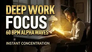 Dark Academia Library 🕯️ Deep Focus Music for Studying & Reading (No Loop Breaks)