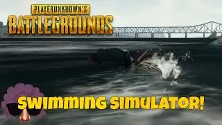 Swimming Simulator! (PlayerUnknown's Battlegrounds Gameplay)