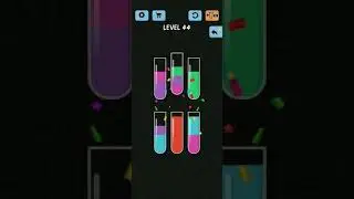 Water Color Sort - level 44 || Android Gameplay