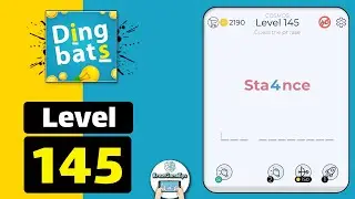 Dingbats Level 145 Sta4nce Walkthrough