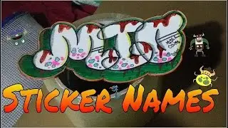 MioCentz Sticker Art 003 - Graffiti Names ' Mio ' [ Graffiti / Sticker / Name ]