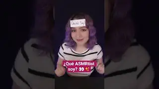 ⭐&iquest;Qu&eacute; ASMRtist soy hoy? Parte 7 👀💜 ASMR edition Chocolatitos