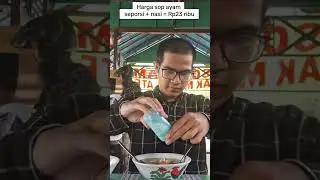 MAKAN SOP AYAM PAK MIN KHAS KLATEN #sop #sopayam