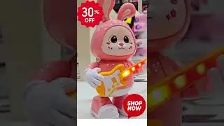 Dancing Rabbit Guitarist Musical Toy | অবিশ্বাস্য মিউজিক টয় 😍 |  #gadgetopia #shorts #viral #toys