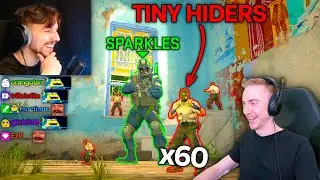 SPARKLES vs. 60 TINY HIDERS (1v60)