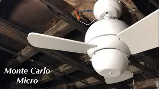 Monte Carlo Micro Ceiling Fan 24” (iMovie Edition)