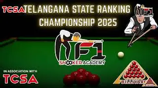 MOHD GHOUSE VS SYED AHMED HUSSAIN TELANGANA STATE  RANKING SNOOKER  2025  - SEMI-FINALS