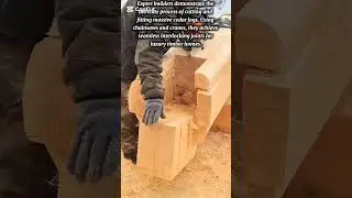 Precision Log Joinery Techniques