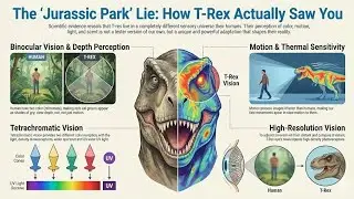 How T Rex Actually Saw the World &mdash; Vision, Depth & Hidden Senses