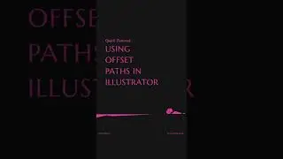 Offset Paths in Illustrator