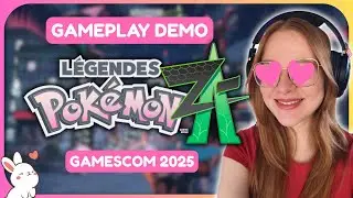 On a enfin pu JOUER &agrave; Pok&eacute;mon L&eacute;gendes ZA (Gamescom 2025) 🎮🔥
