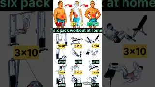 Belly change six pack 💪🏡#fitness #exercise #workout #abs #shorts #bodybuilding #trending #gym #chest