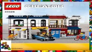 LEGO instructions - Creator - 31026 - Bike Shop & Cafe (Book 3)