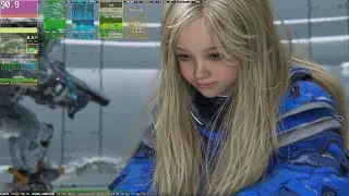 PRAGMATA SKETCHBOOK DEMO PC Gameplay Performance RTX 4060 Ti FPS Benchmark