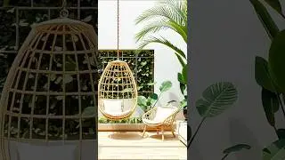 Relax Under the Palms &ndash; Dreamy Patio Design #home #eleganthomes #homedecor #garden #easyhouse #relax