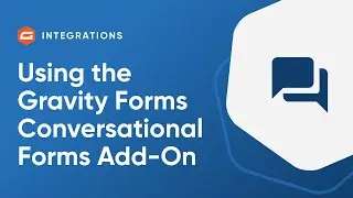 Using the Conversational Forms Add-On