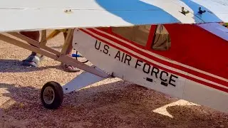 US Air Force RC Plane Starts Strong, Ends with a Hard Landing