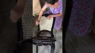 handmade rattan chair
