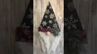 DIY Christmas Gnome for the front door