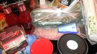 Tesco Christmas food Haul & a excited Gilly