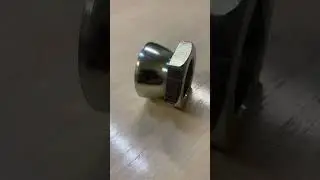 Полусфера , Антивандальная гайка м27 #cnc #cncmill #гайка#полусфера#machining #нарезка резьбы#828D