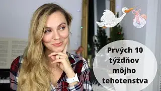 Mojich prvých 10 týždňov tehotenstva, (1. trimester)