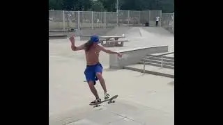 Skateboarding Trick Kickflip - Thomas Turner