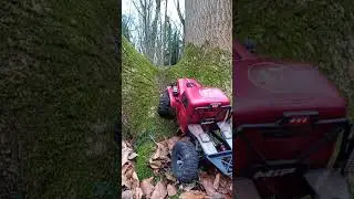 ftx power wagon finds a gap in the tree #rccar #rcfun #ftx