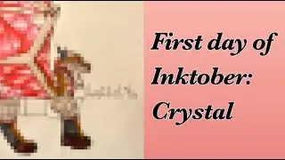 First day of Inktober (Crystal)
