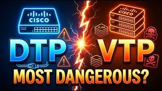 DTP vs VTP Explained: Which Protocol Is More Dangerous?