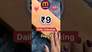 Meesho ❣️ 9 RS Sale Products Loot 🫶 Daily unboxing ✨️ Day -4 #unboxing #meesho #viral