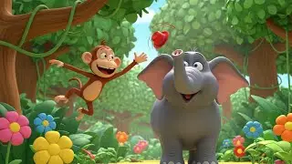 Elephant&rsquo;s Tiny Hat Adventure Song for Kids | Fun Animal & Nursery Rhymes 🐘🎩🎶